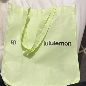 lululemon athletica Neon Lime Tote Bag